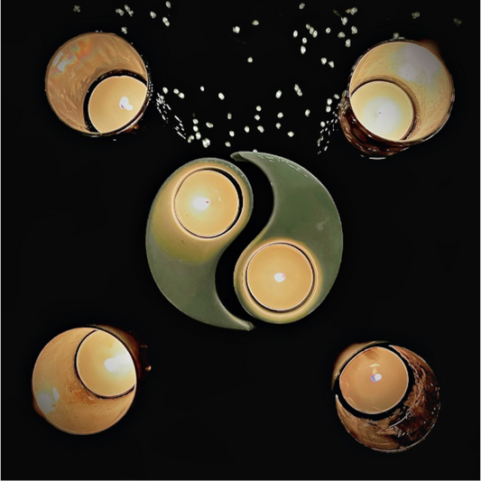 Yin et Yang incandescents