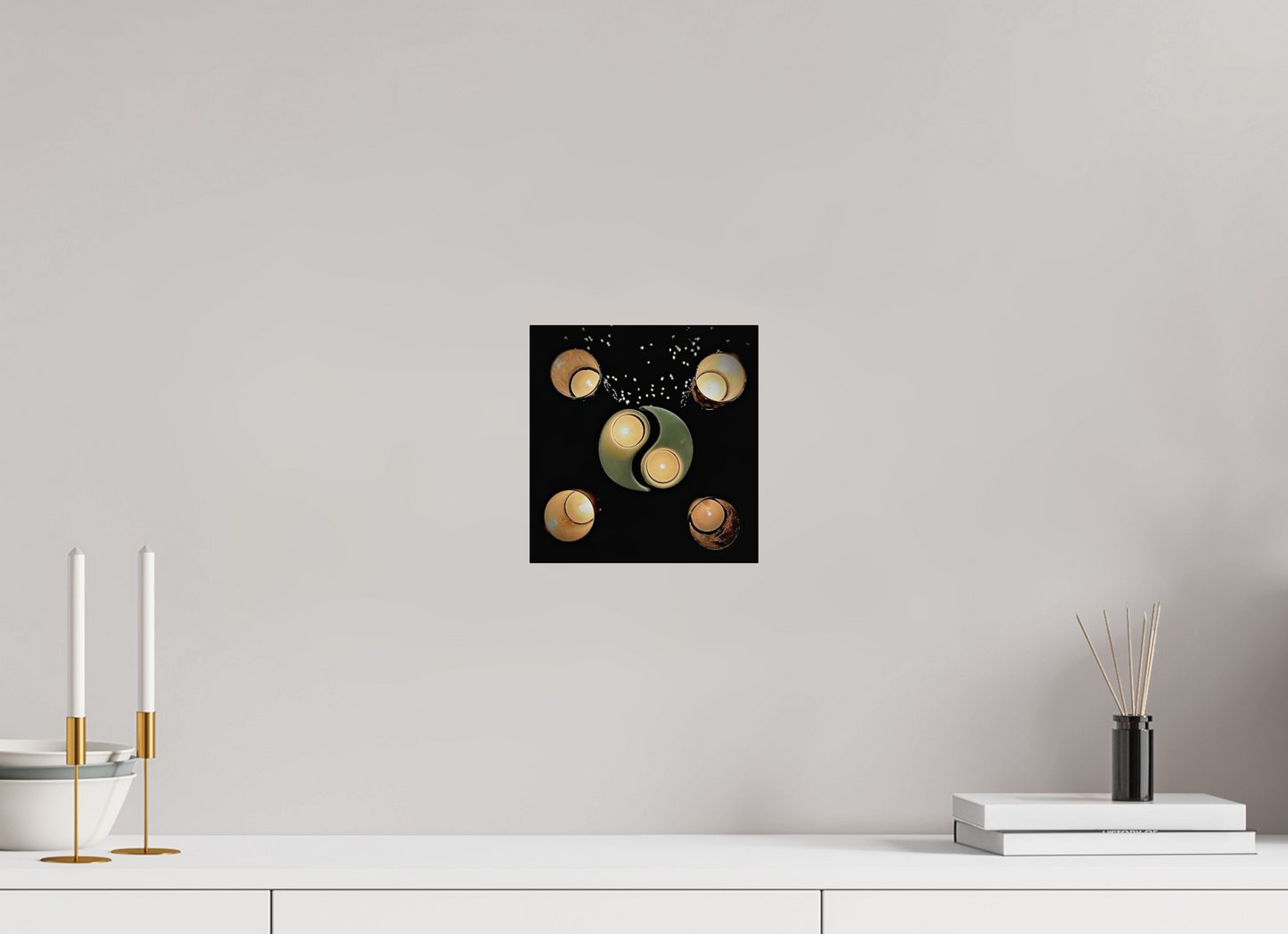 Yin et Yang incandescents